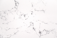Het Witte hoogst Imtimated Kunstmatige Kwarts Grey Kitchen Countertop van Carrara
