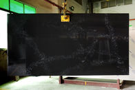 De Steencountertop van het keuken Kunstmatige Kwarts Zwarte Kleur 3200*1600*20mm van Carrara