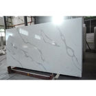 Witte 2cm 3cm Stevige Carrara Kwartscountertop met Btahroom-Ijdelheidsbovenkant