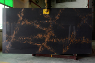 3000x1400mm Kunstmatige Countertop van de Kwartssteen Gemakkelijke Schoon voor Bankbovenkant