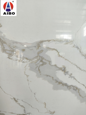 De nieuwe van het Kwartsplakken van Aankomstcalacatta Witte Kunstmatige Crystal Extra White Marble Stone Steen van het het Porselein Kunstmatige Kwarts