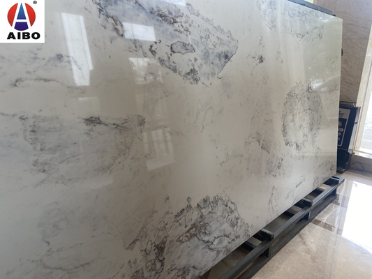 De nieuwe van het Kwartsplakken van Aankomstcalacatta Witte Kunstmatige Crystal Extra White Marble Stone Steen van het het Porselein Kunstmatige Kwarts