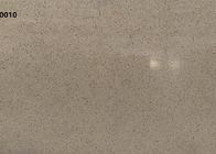 Mens Gemaakte Bruine Countertop van de Kwartssteen het Stevige Oppervlakte Bestand Bevlekken