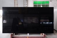 Black Mirroroppervlakte 3200*1800mm 12mm Kunstmatige Kwartssteen