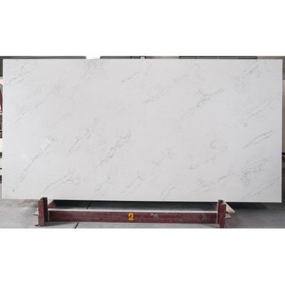 30mm de Plakkencountertops van het Dikte Witte Kunstmatige Kwarts Kunstmatige Steen