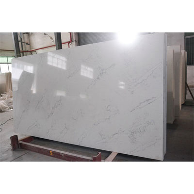 30mm de Plakkencountertops van het Dikte Witte Kunstmatige Kwarts Kunstmatige Steen