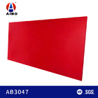 Countertop van de het Kwartssteen van de fonkelings Rode Kleur Kunstmatige Toepassing 3000*1400mm van Commerical