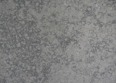 Opgepoetste Oppervlakte Gray Quartz Stone Acid Resistant voor Keukencountertop Blokstap